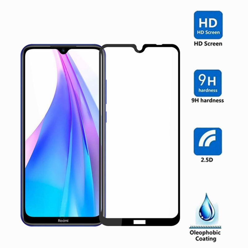 BAKEEY-Anti-Explosion-Full-Cover-Full-Gule-Tempered-Glass-Screen-Protector-for-Xiaomi-Redmi-Note-8T--1609033-1